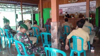 Kegiatan Desa Dilokasi TMMD Bojonegoro Selalu Patuhi Protokol Kesehatan